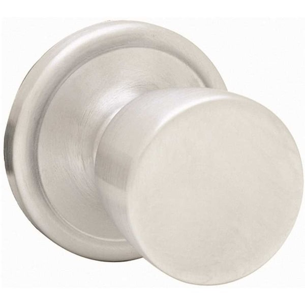 Abbey Satin Chrome Passage Hall/Closet Door Knob